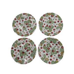 Royal Stafford Fine Earthenware Salad Plate Set Of 4 Wildberry‎ 7.5" Diameter